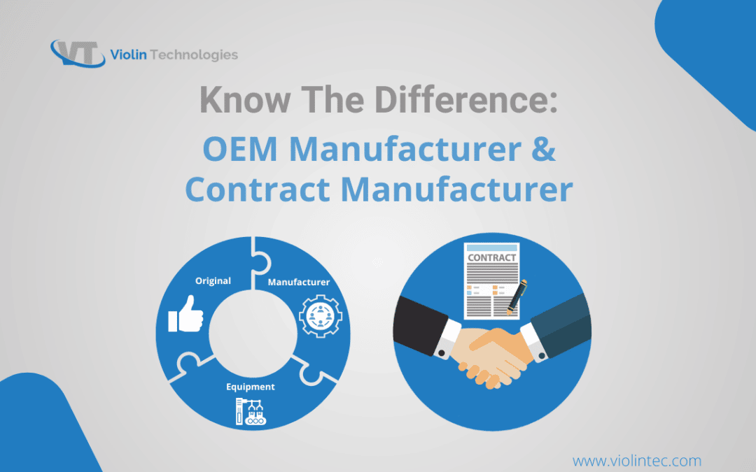 There are two essential types of manufacturing: Original Equipment Manufacturing (OEM) and Contract Manufacturing (CM).