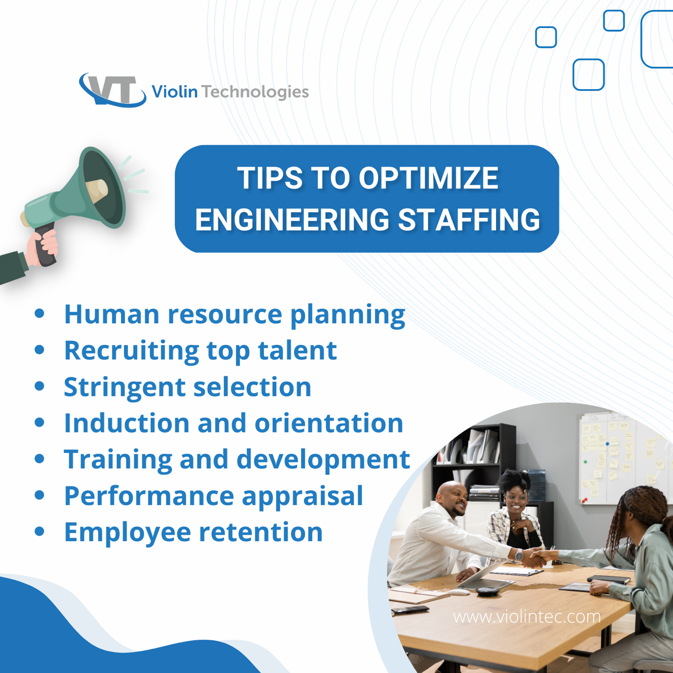 Tips to optimize engineering staffing |violintec