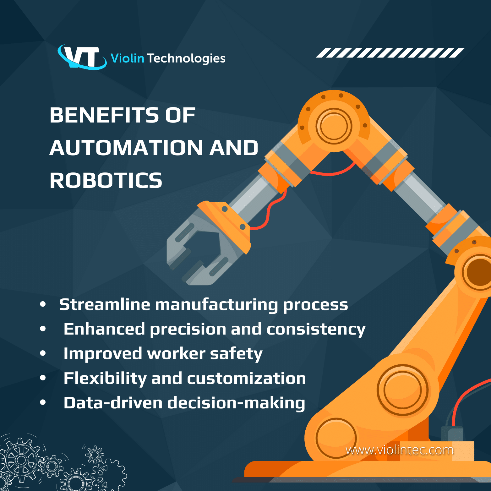 Benefits of automation and robotics