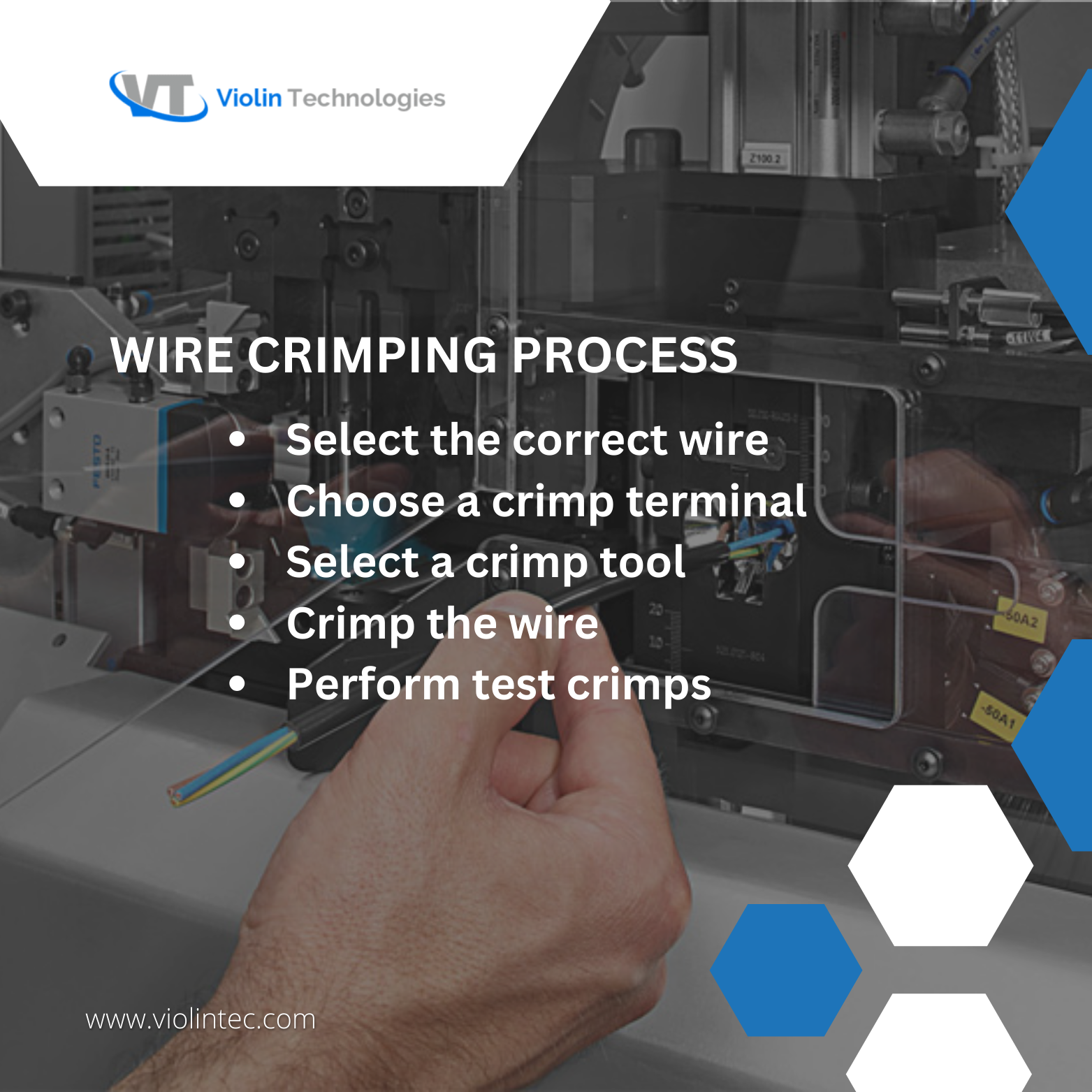 Wire crimping process 