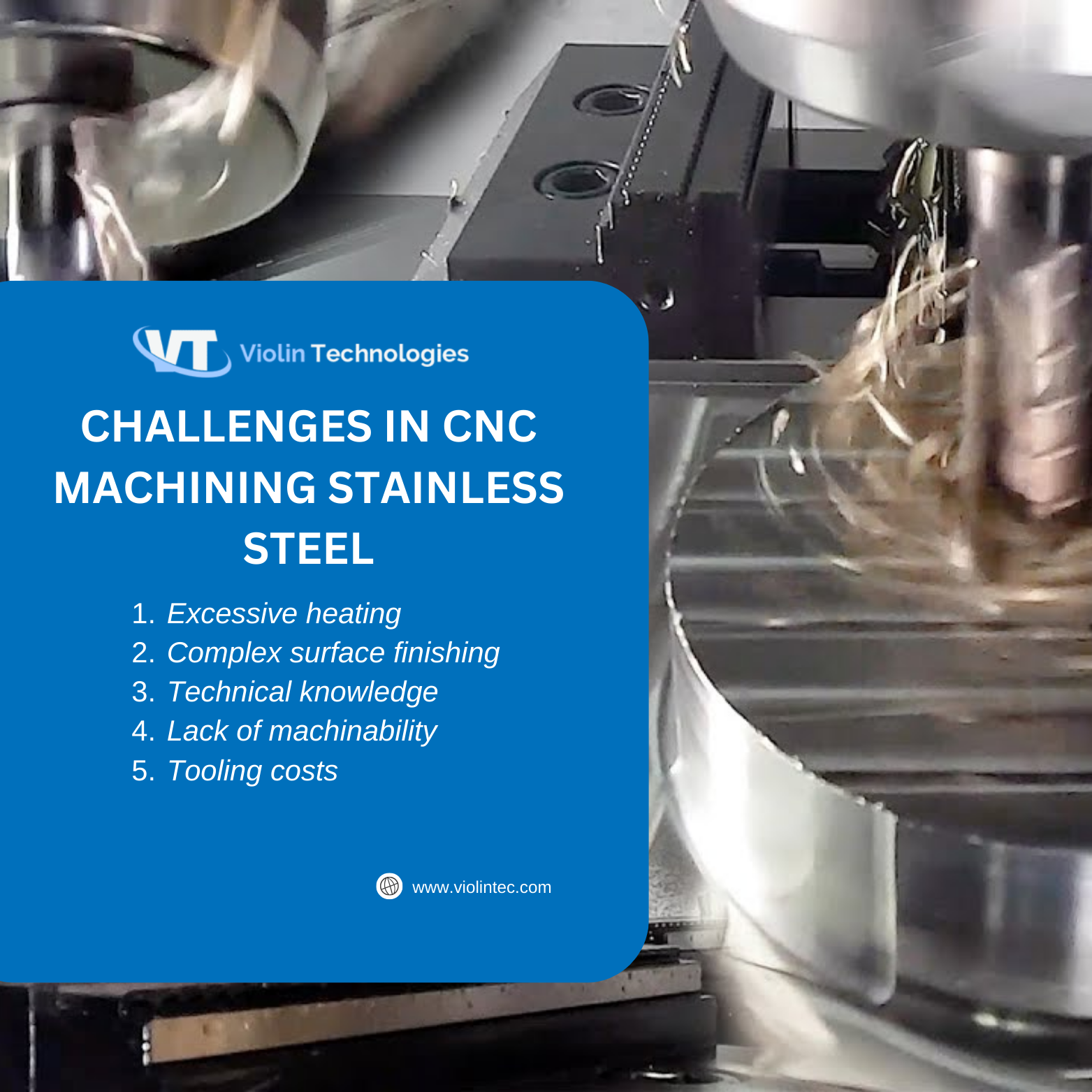 Challenges in CNC Machining Stainless Steel