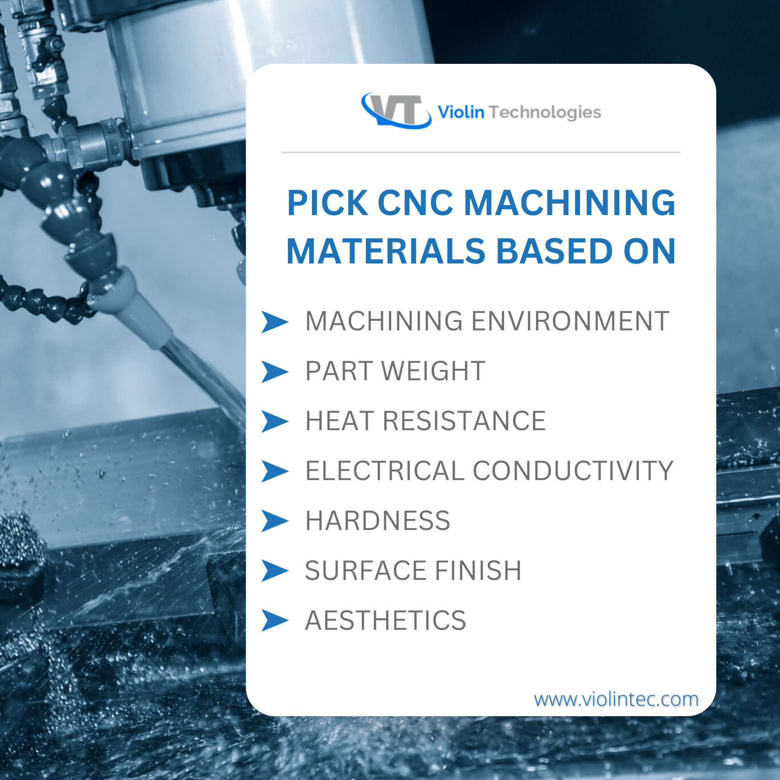 Pick Right CNC Machining Materials