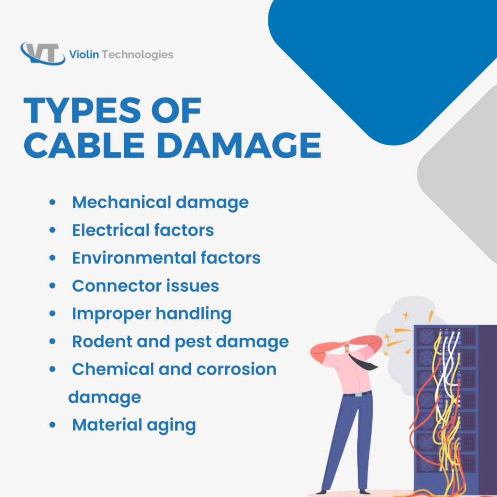 Types Of Cable Damage and Their Causes Of Failure