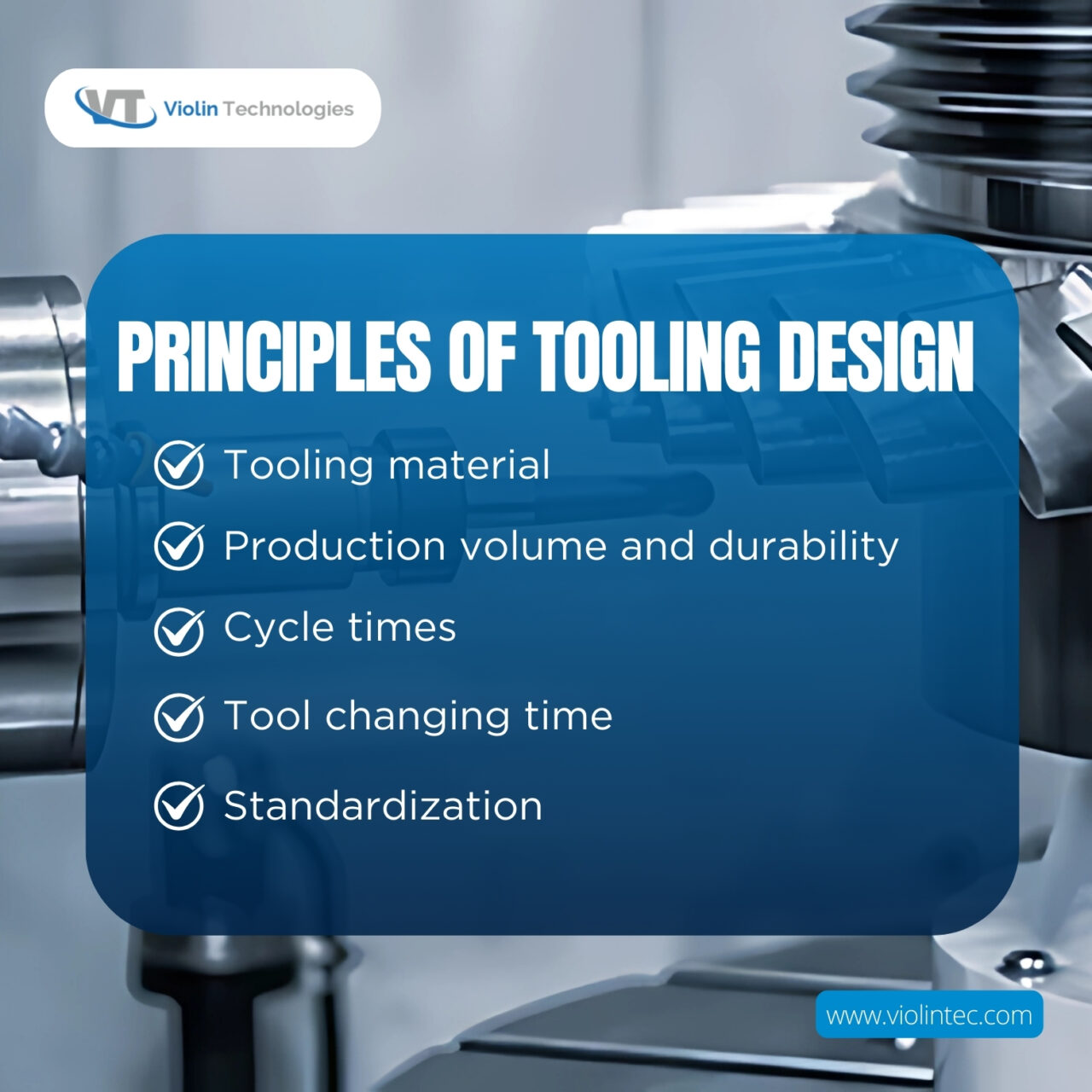 Fundamentals of tooling design