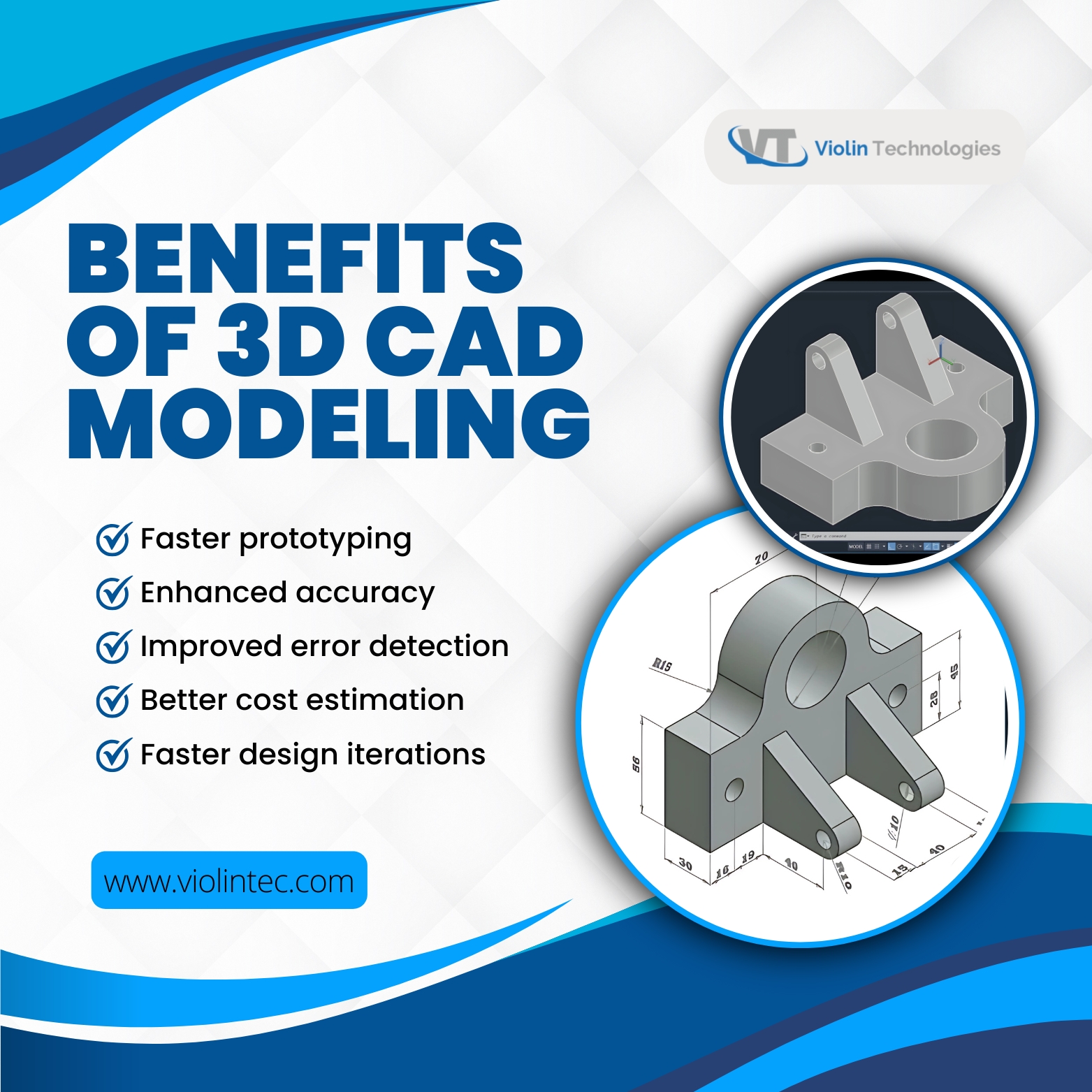 Benefits of 3D CAD modeling 