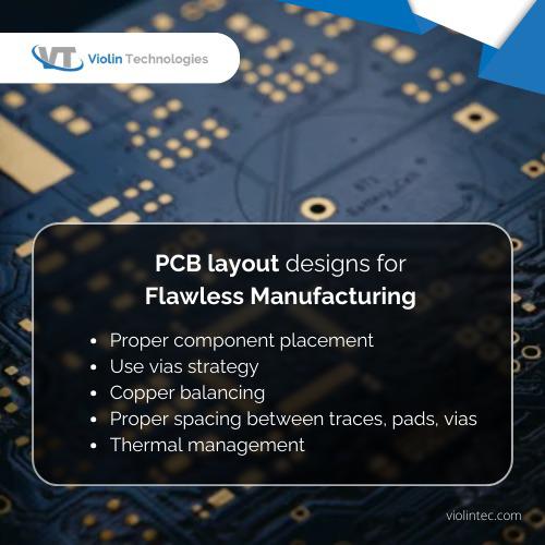PCB designs for flawless manufacturing